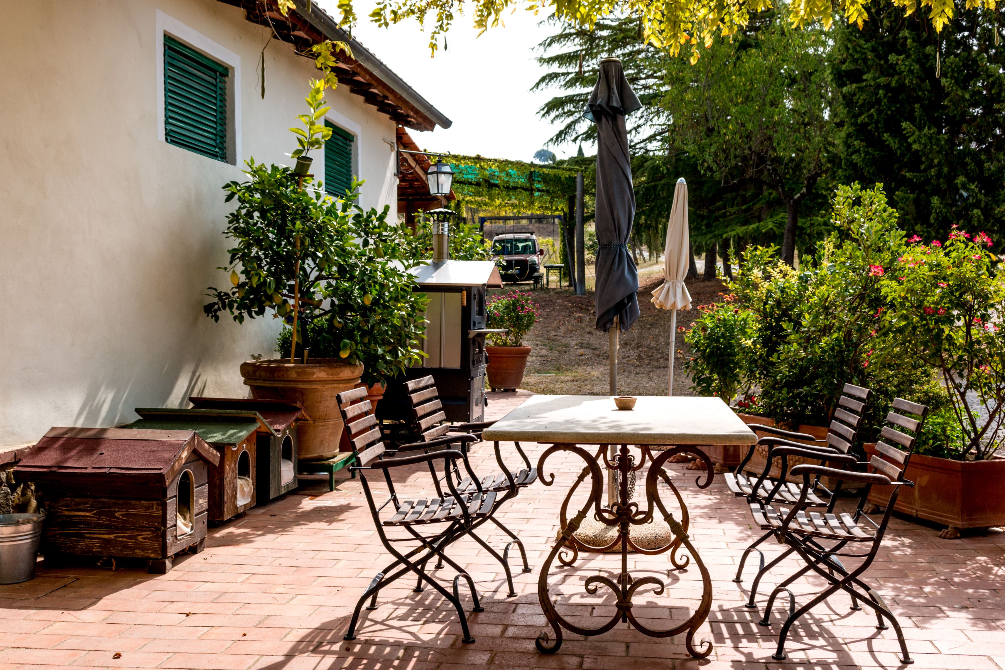 chairs and tables